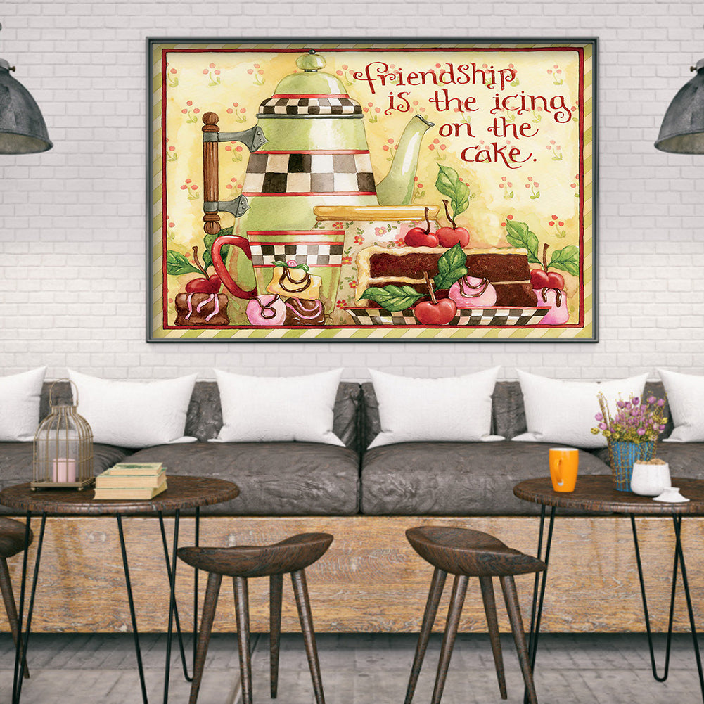 Kitchen Supplies - Full Round Drill Diamond Painting 50*40CM