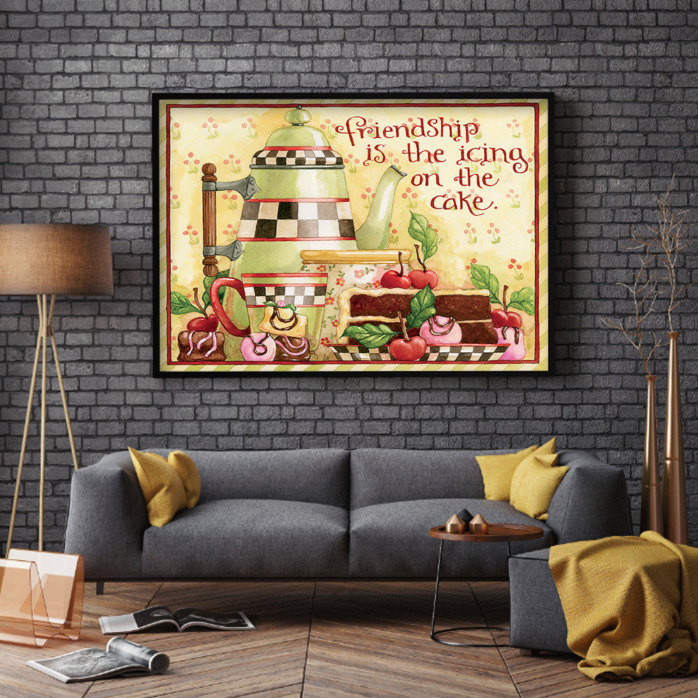 Kitchen Supplies - Full Round Drill Diamond Painting 50*40CM