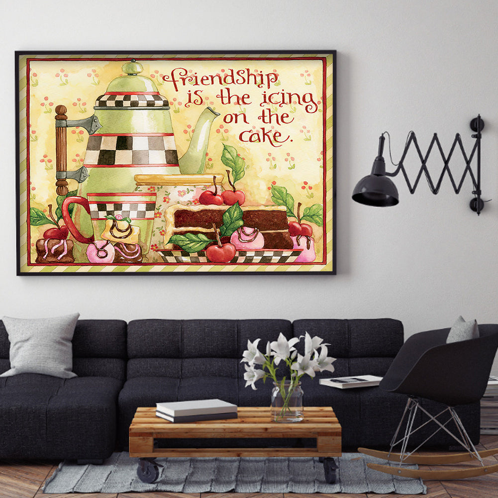 Kitchen Supplies - Full Round Drill Diamond Painting 50*40CM