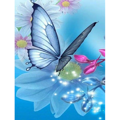 Butterfly - Full Round Drill Diamond Painting 30*40CM