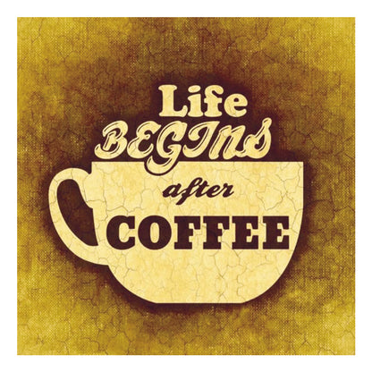 Coffee - Full Round Drill Diamond Painting 30*30CM