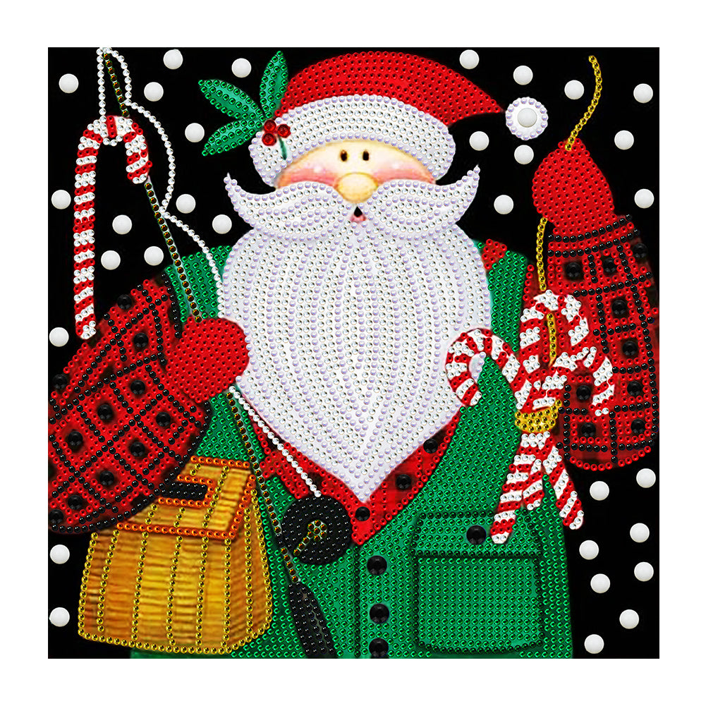 Christmas - Special Shaped Drill Diamond Painting 30*30CM