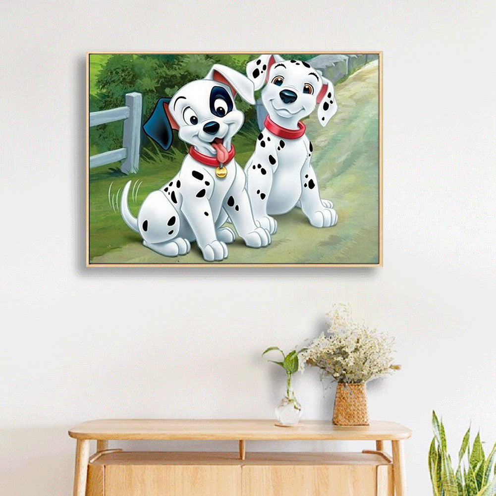 Dog - Full Round Drill Diamond Painting 30*40CM