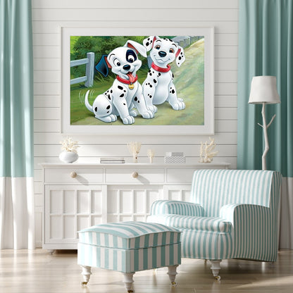 Dog - Full Round Drill Diamond Painting 30*40CM
