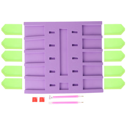 DIY Diamond Painting Tools Point Drill Pen Trays Dics Storage Box Racks