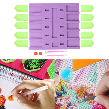 DIY Diamond Painting Tools Point Drill Pen Trays Dics Storage Box Racks