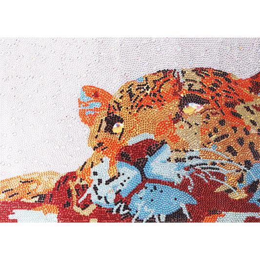 Leopard - Special Shaped Drill Diamond Painting 40*30CM