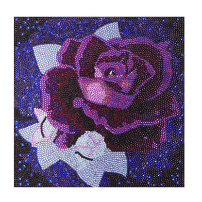 Rose - Special Shaped Drill Diamond Painting 30*30CM