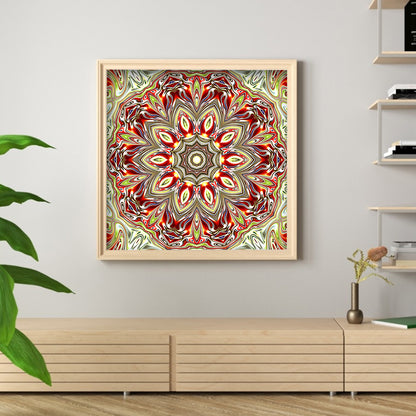 Datura - Full Round Drill Diamond Painting 30*30CM