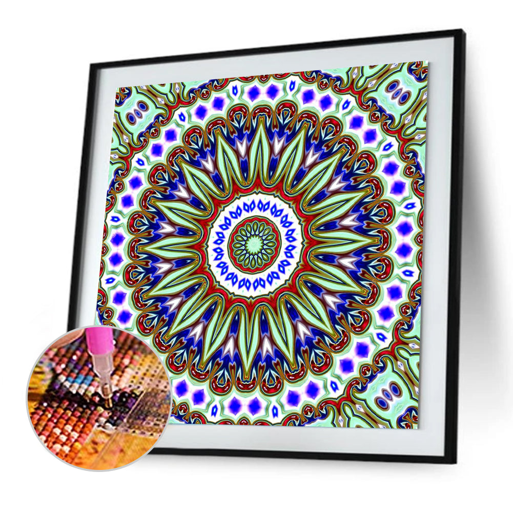 Datura - Full Round Drill Diamond Painting 30*30CM