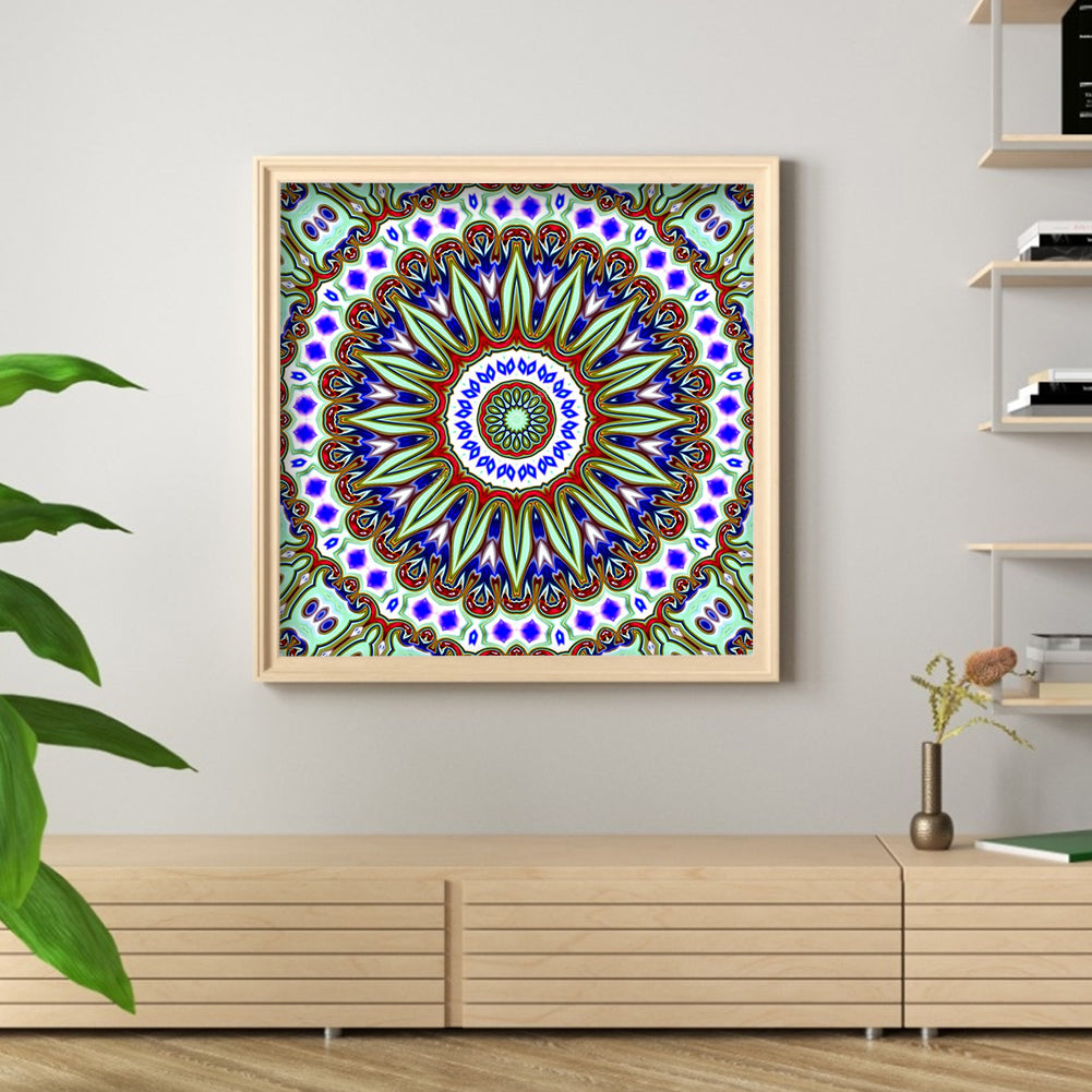 Datura - Full Round Drill Diamond Painting 30*30CM