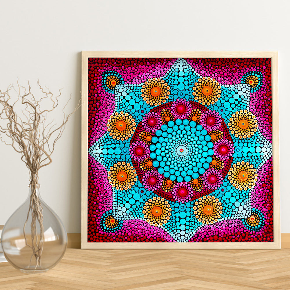 Datura - Full Round Drill Diamond Painting 30*30CM