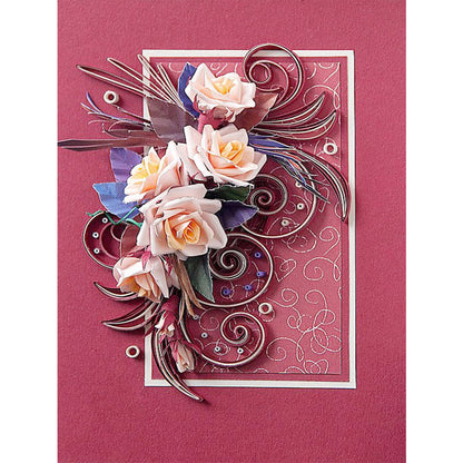 Paper Quilling - Full Round Drill Diamond Painting 30*40CM