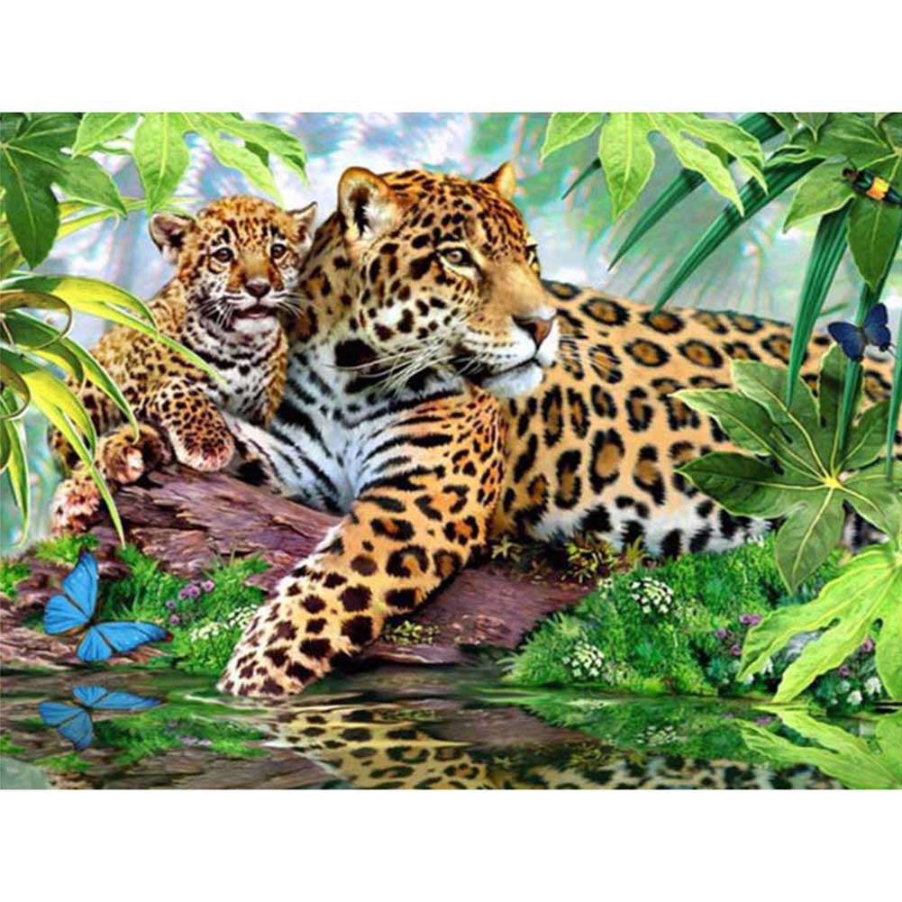 Tiger - Full Square Drill Diamond Painting 40*30CM