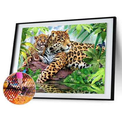 Tiger - Full Square Drill Diamond Painting 40*30CM