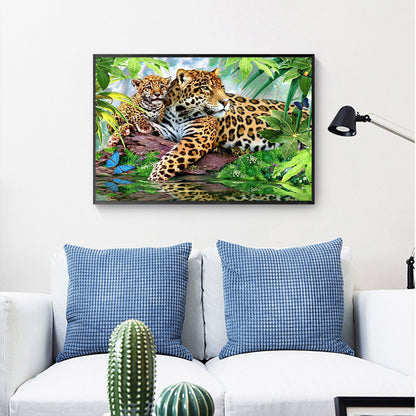 Tiger - Full Square Drill Diamond Painting 40*30CM