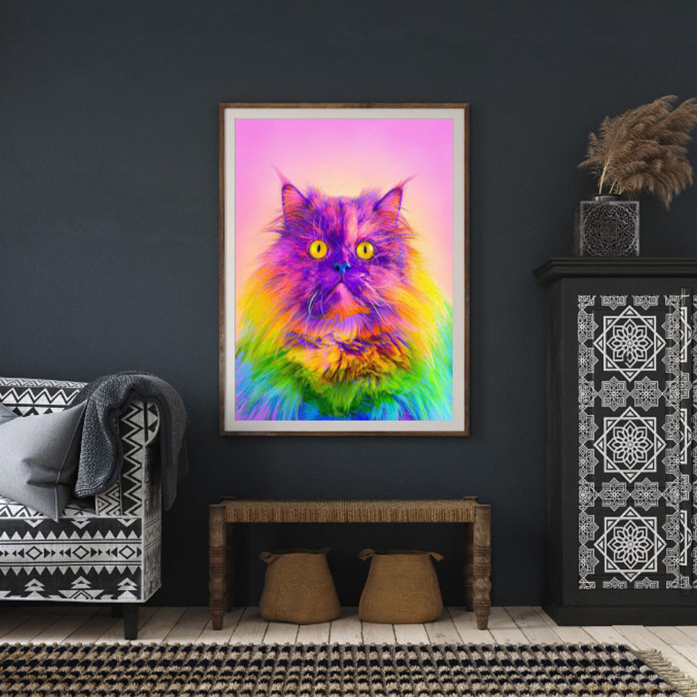 Cat Dog - Full Round Drill Diamond Painting 30*40CM