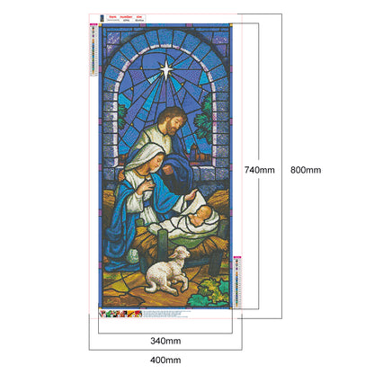 Jesus Goddess - Full Round Drill Diamond Painting 40*80CM