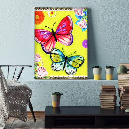 Butterfly - Full Round Drill Diamond Painting 30*40CM