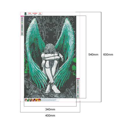 Angel Wings - Full Round Drill Diamond Painting 40*60CM