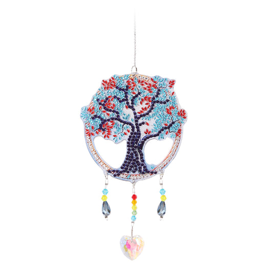 Crystal Diamond Pendant Light Catching Jewelry Wind Chime DIY Ornaments