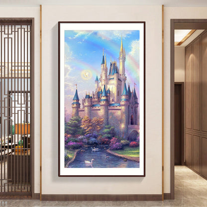 Castle - Full Round Drill Diamond Painting 40*60CM