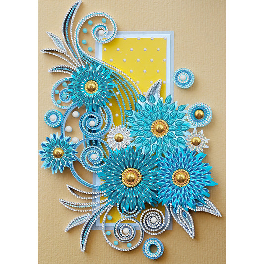 Daisy - Special Shaped Drill Diamond Painting 30*40CM