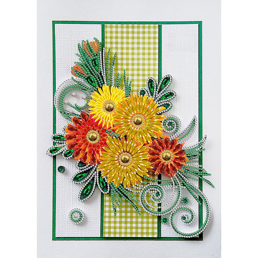 Daisy - Special Shaped Drill Diamond Painting 30*40CM