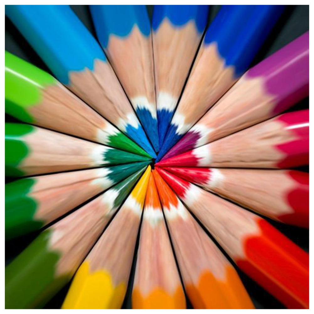 Pencil - Full Round Drill Diamond Painting 30*30CM