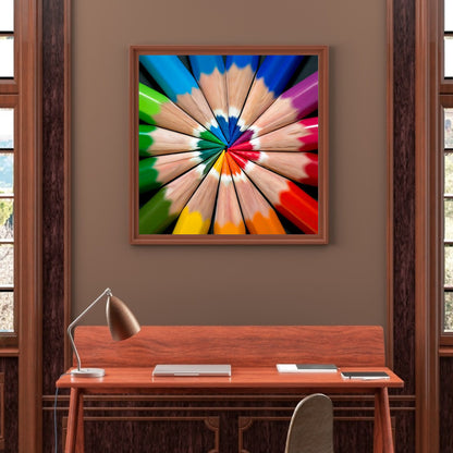 Pencil - Full Round Drill Diamond Painting 30*30CM
