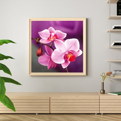 Flower - Full Round Drill Diamond Painting 30*30CM
