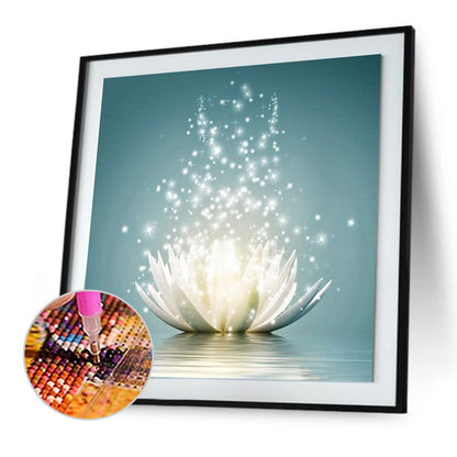 Lotus - Full Round Drill Diamond Painting 30*30CM