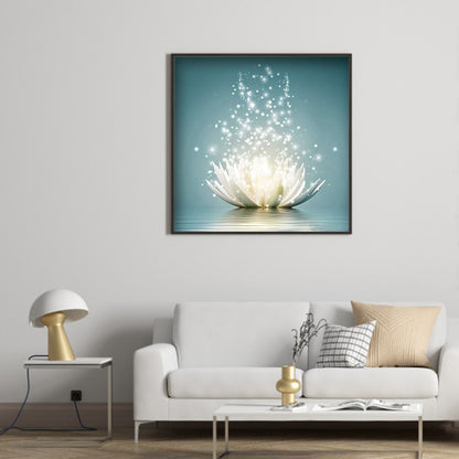 Lotus - Full Round Drill Diamond Painting 30*30CM