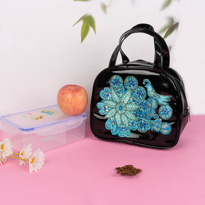 Diamond Painting Point Drill Lunch Bag Mosaic Embroidery Storage Container