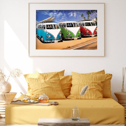 Car - Full Round Drill Diamond Painting 35*25CM