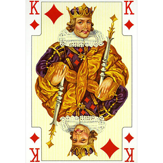 Playing Cards - Full Round Drill Diamond Painting 30*40CM