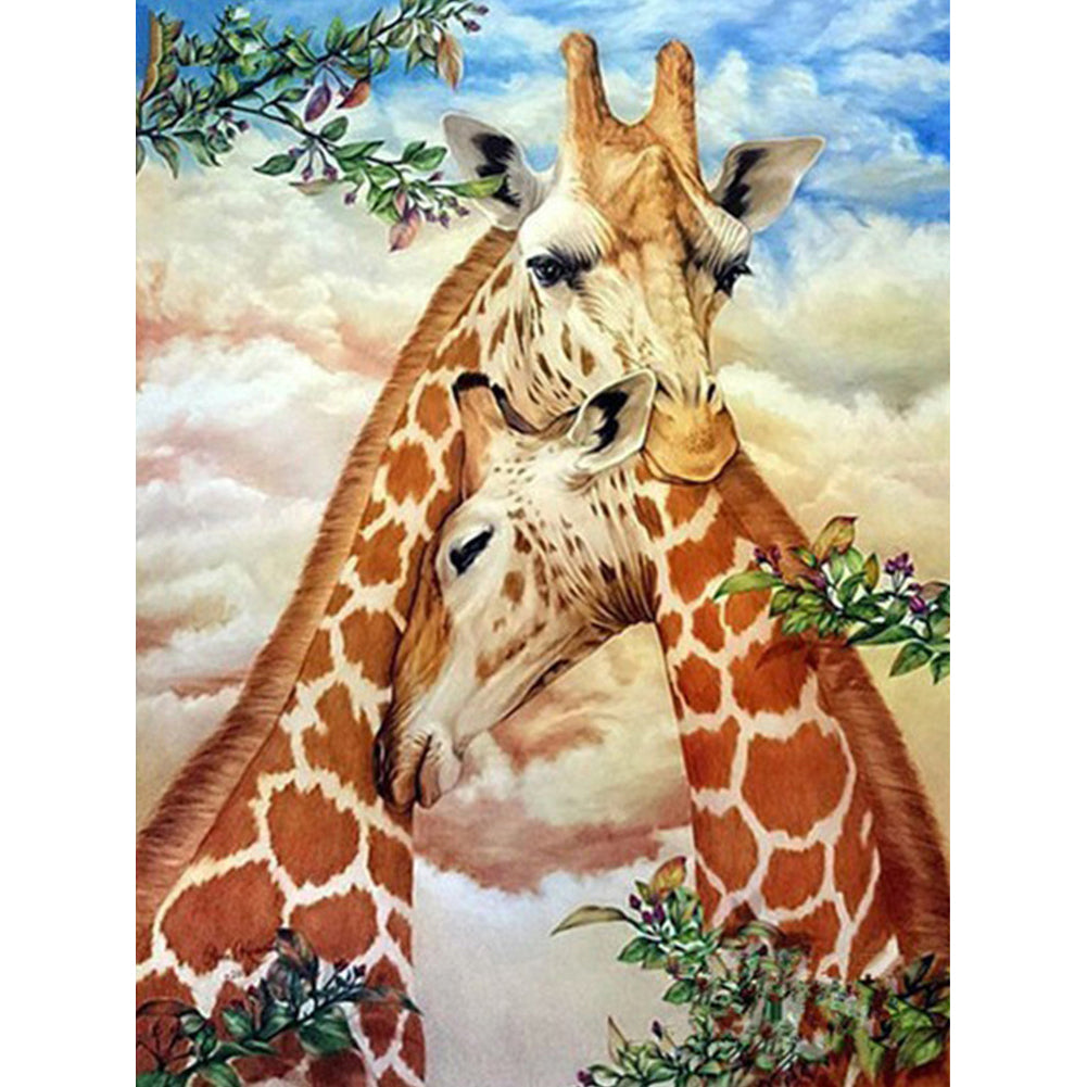 Giraffe - Full Square Drill Diamond Painting 30*40CM