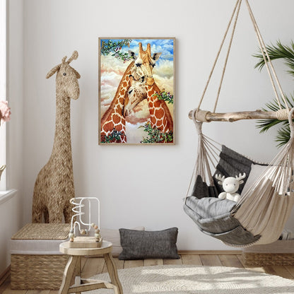 Giraffe - Full Square Drill Diamond Painting 30*40CM