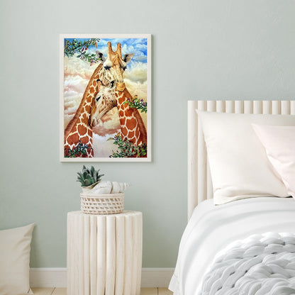 Giraffe - Full Square Drill Diamond Painting 30*40CM