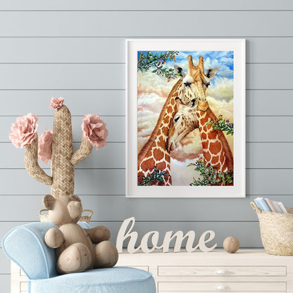 Giraffe - Full Square Drill Diamond Painting 30*40CM