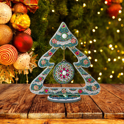 Crystal Christmas Tree Craft DIY Diamond Painting Kit Home Ornaments Gifts