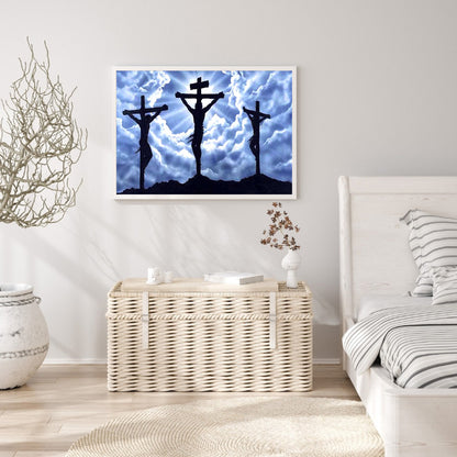 Jesus Cross - Full Round Drill Diamond Painting 40*30CM