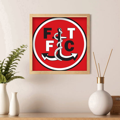 Fleetwood logo - Full Round Drill Diamond Painting 30*30CM