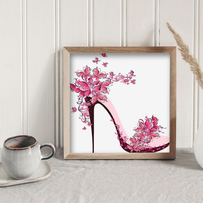 High Heels - Full Round Drill Diamond Painting 30*30CM