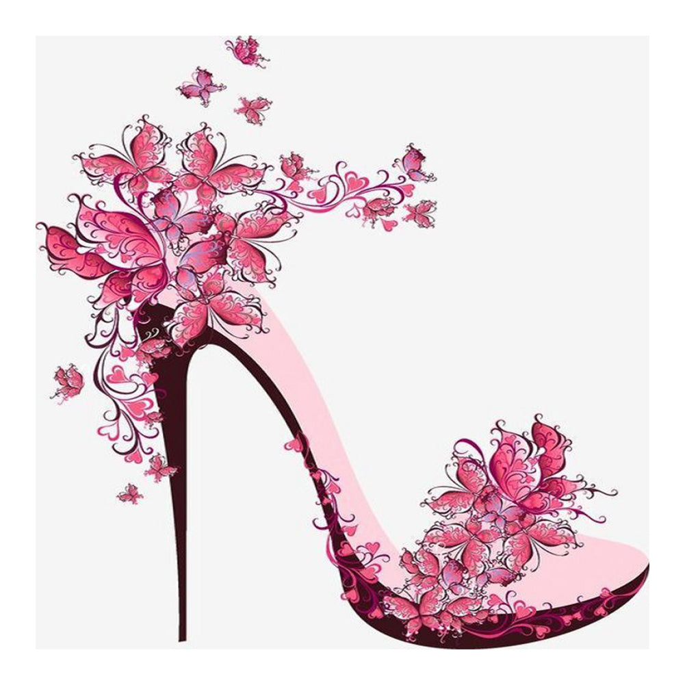 High Heels - Full Round Drill Diamond Painting 30*30CM