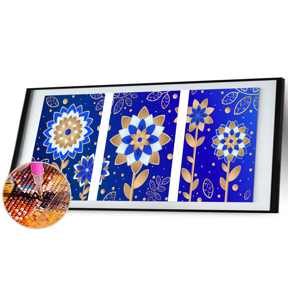 Print Pattern - Full Round Drill Diamond Painting 80*40CM