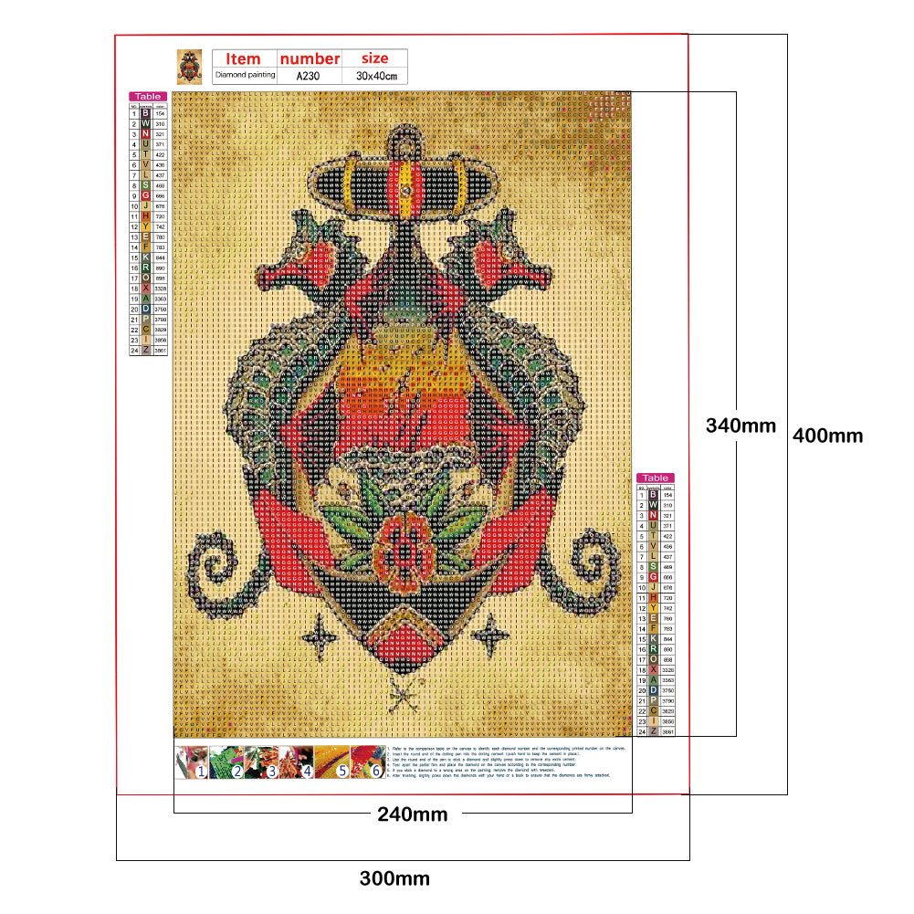 Boat - Full Round Drill Diamond Painting 30*40CM