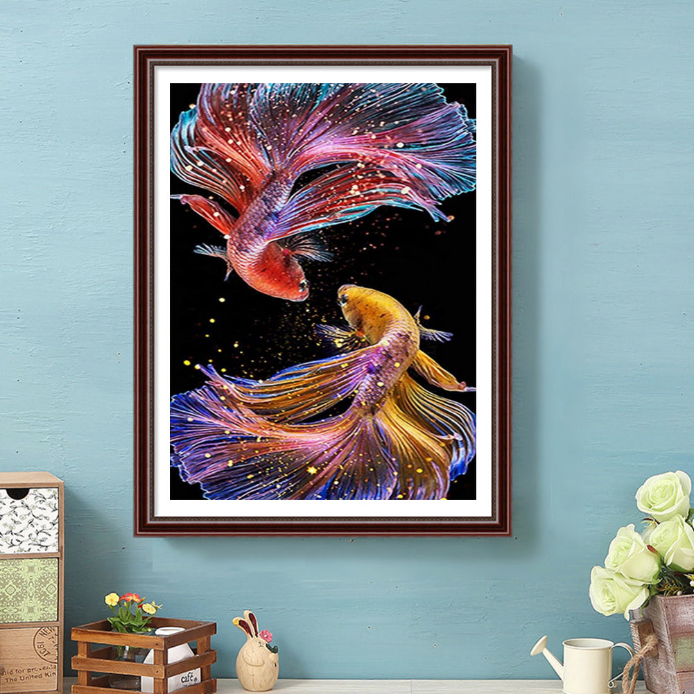 Goldfish - Full Round Drill Diamond Painting 30*40CM