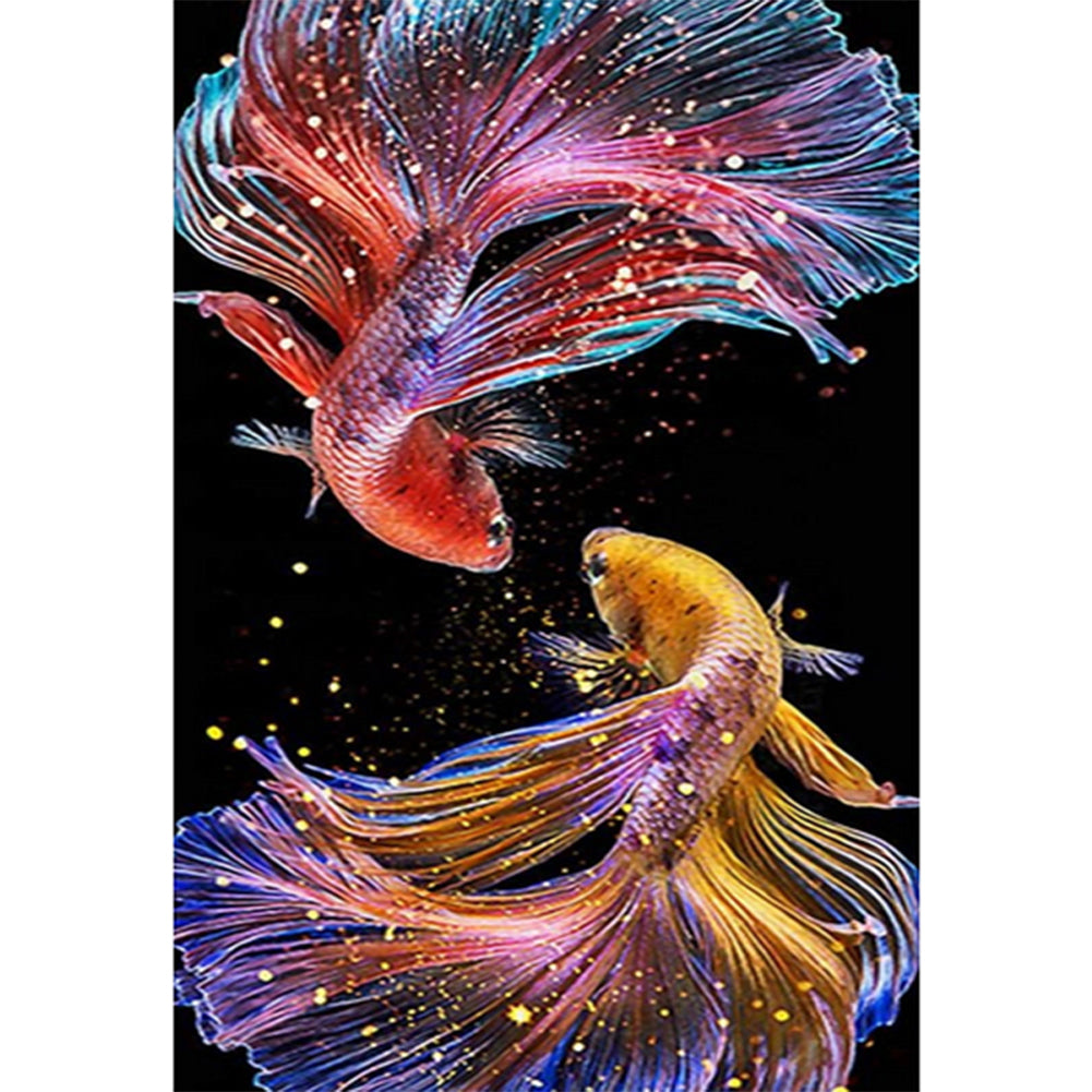 Goldfish - Full Round Drill Diamond Painting 30*40CM