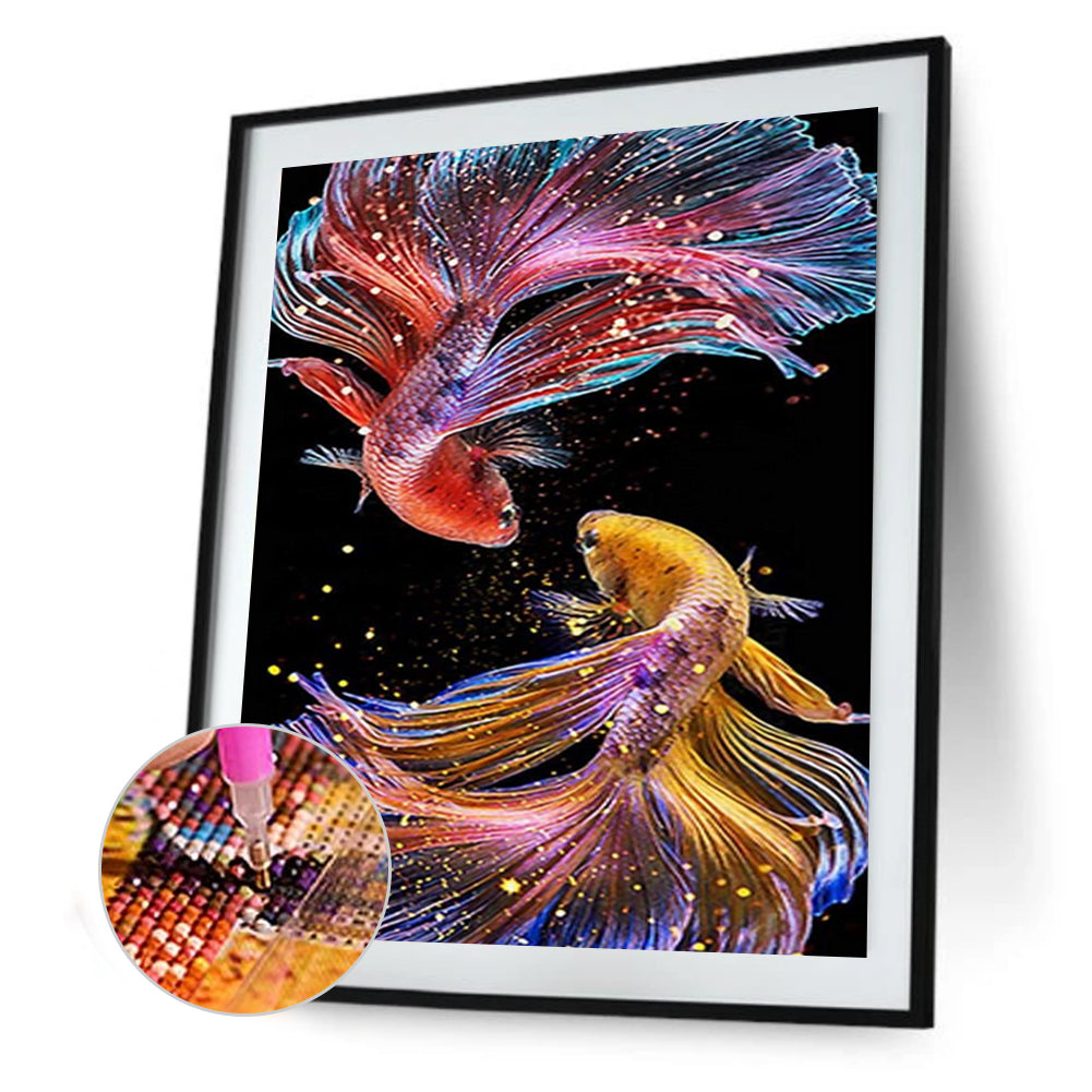 Goldfish - Full Round Drill Diamond Painting 30*40CM